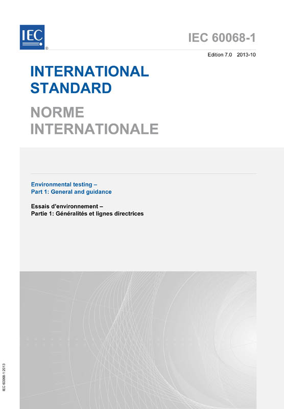 Cover IEC 60068-1:2013